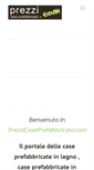 Mobile Screenshot of prezzicaseprefabbricate.com